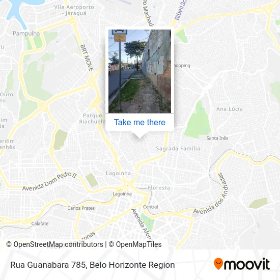 Rua Guanabara 785 map