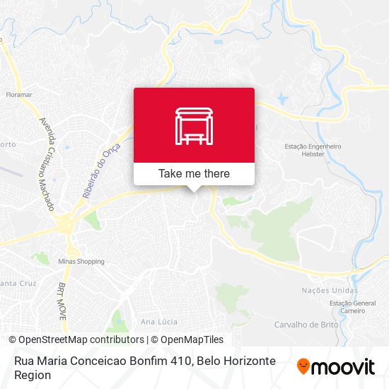 Rua Maria Conceicao Bonfim 410 map