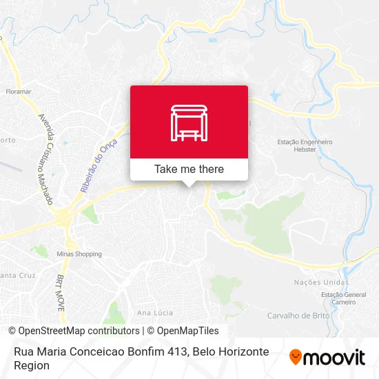 Rua Maria Conceicao Bonfim 413 map