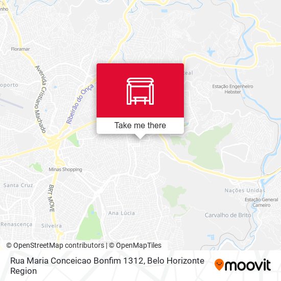 Rua Maria Conceicao Bonfim 1312 map