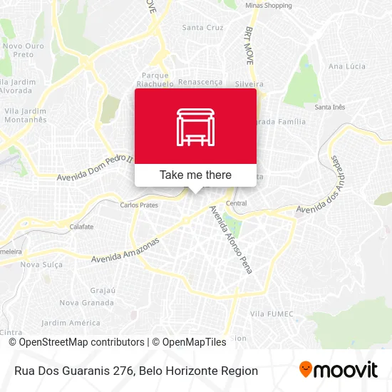 Rua Dos Guaranis 276 map