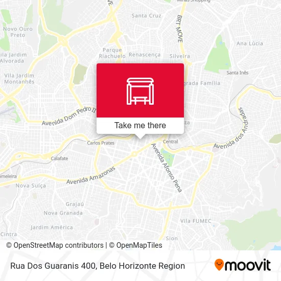 Rua Dos Guaranis 400 map