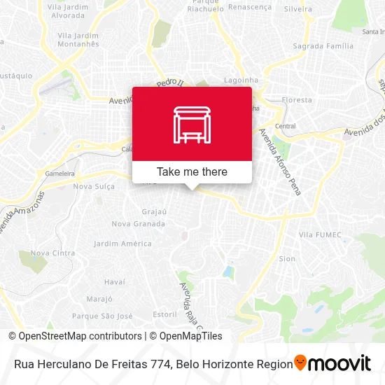 Rua Herculano De Freitas 774 map
