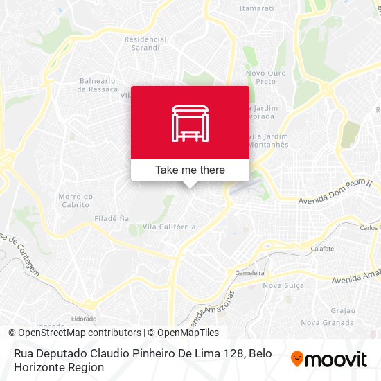 Rua Deputado Claudio Pinheiro De Lima 128 map