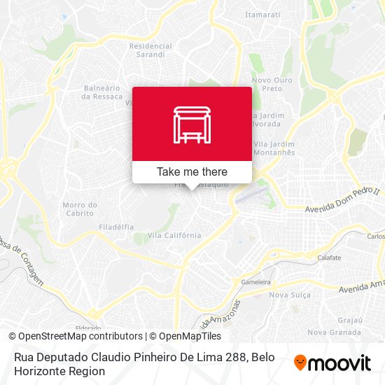 Rua Deputado Claudio Pinheiro De Lima 288 map