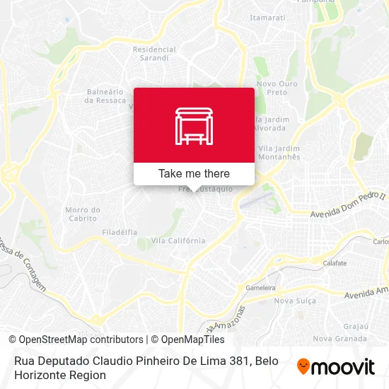 Rua Deputado Claudio Pinheiro De Lima 381 map