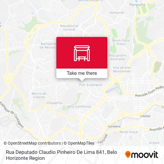 Rua Deputado Claudio Pinheiro De Lima 841 map