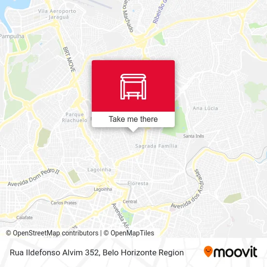Rua Ildefonso Alvim 352 map