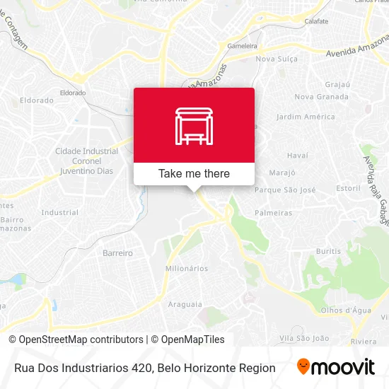 Rua Dos Industriarios 420 map