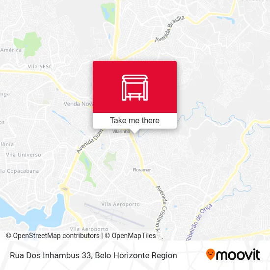 Rua Dos Inhambus 33 map