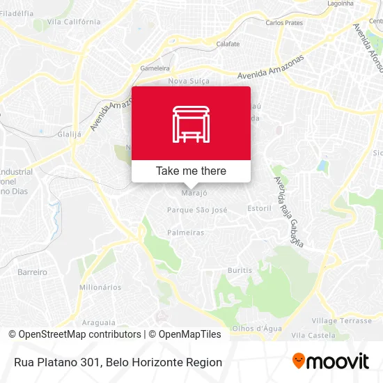Rua Platano 301 map