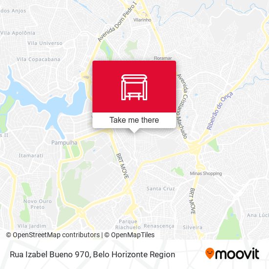 Rua Izabel Bueno 970 map