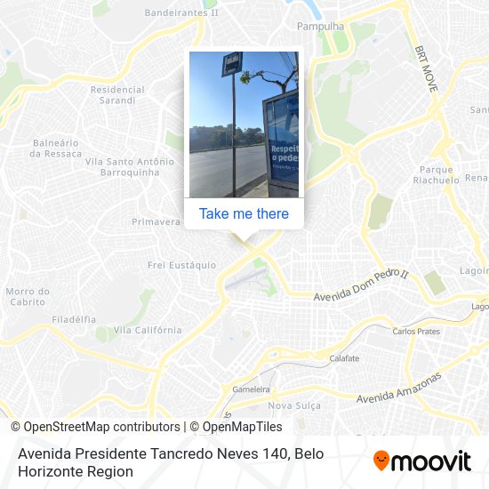 Avenida Presidente Tancredo Neves 140 map