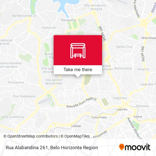 Rua Alabandina 261 map