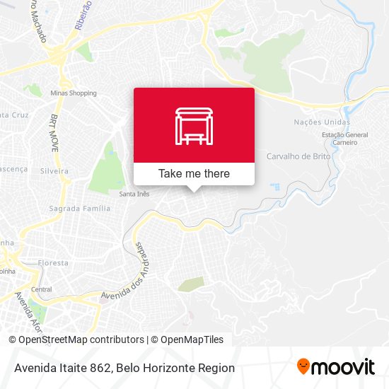 Avenida Itaite 862 map