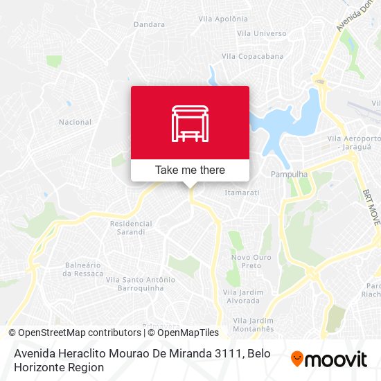 Mapa Avenida Heraclito Mourao De Miranda 3111