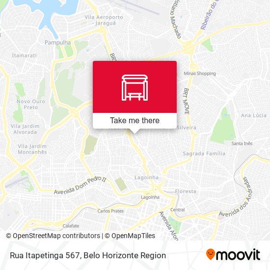 Rua Itapetinga 567 map