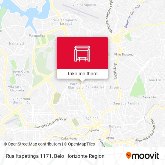 Rua Itapetinga 1171 map