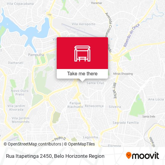 Rua Itapetinga 2450 map