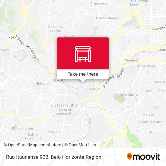 Rua Itaunense 933 map