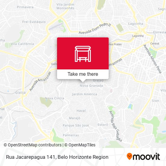 Rua Jacarepagua 141 map
