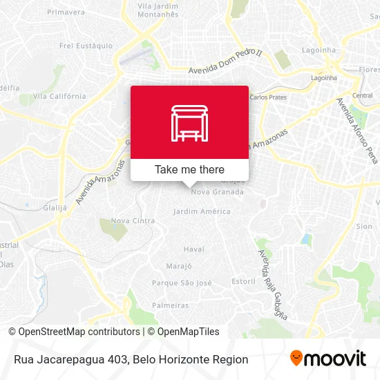 Rua Jacarepagua 403 map
