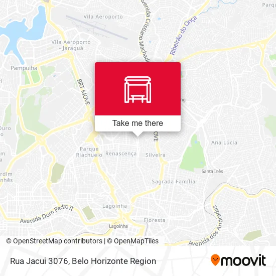 Rua Jacui 3076 map