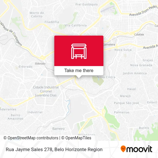 Rua Jayme Sales 278 map