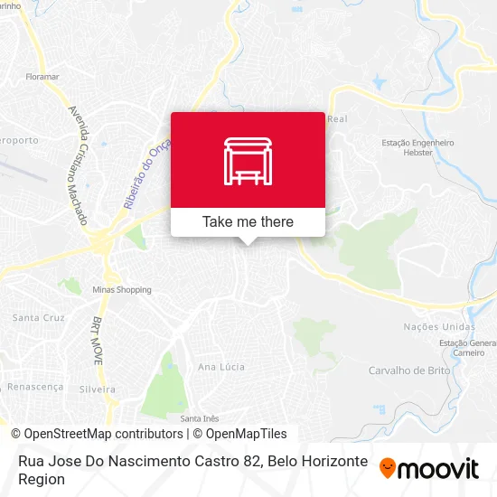 Rua Jose Do Nascimento Castro 82 map