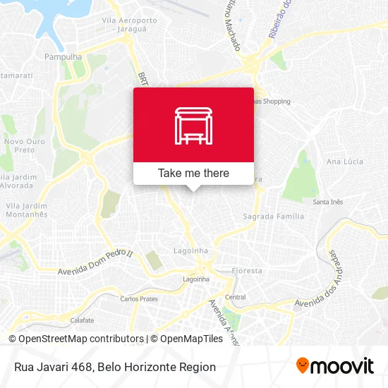 Rua Javari 468 map