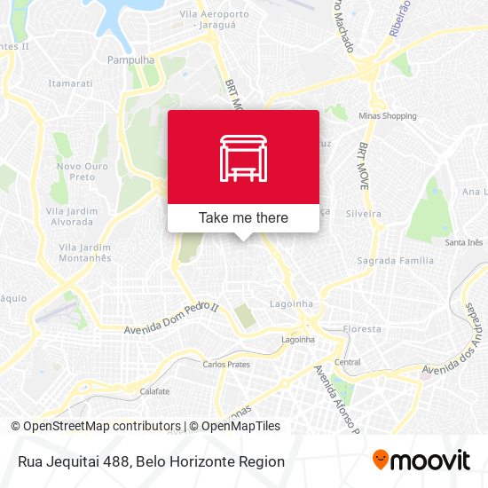 Rua Jequitai 488 map