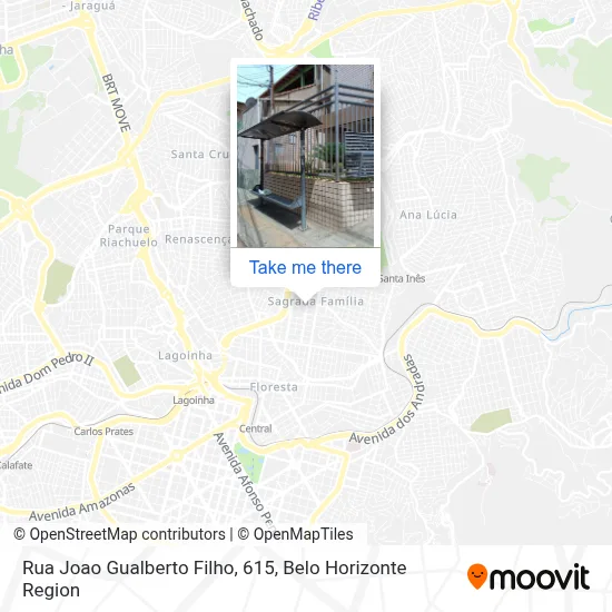 Rua Joao Gualberto Filho, 615 map