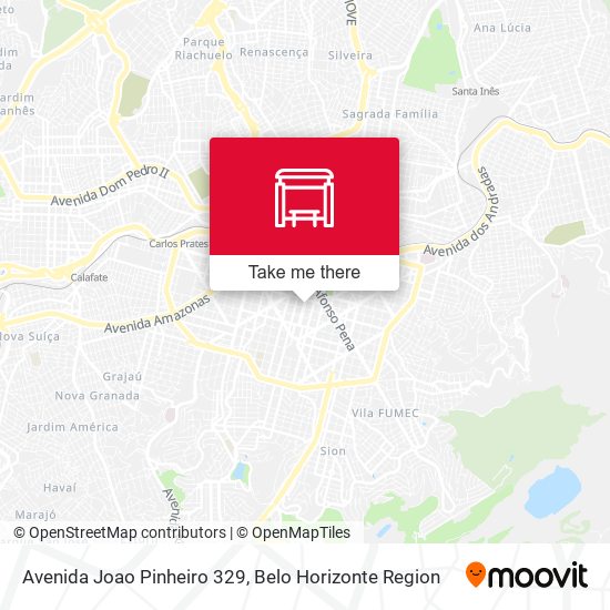 Avenida Joao Pinheiro 329 map