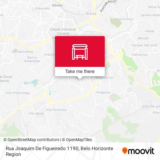 Rua Joaquim De Figueiredo 1190 map