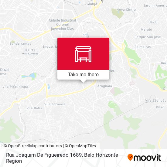 Rua Joaquim De Figueiredo 1689 map