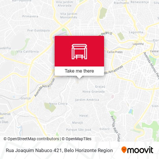 Rua Joaquim Nabuco 421 map