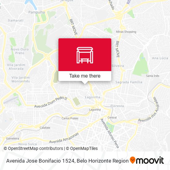 Avenida Jose Bonifacio 1524 map