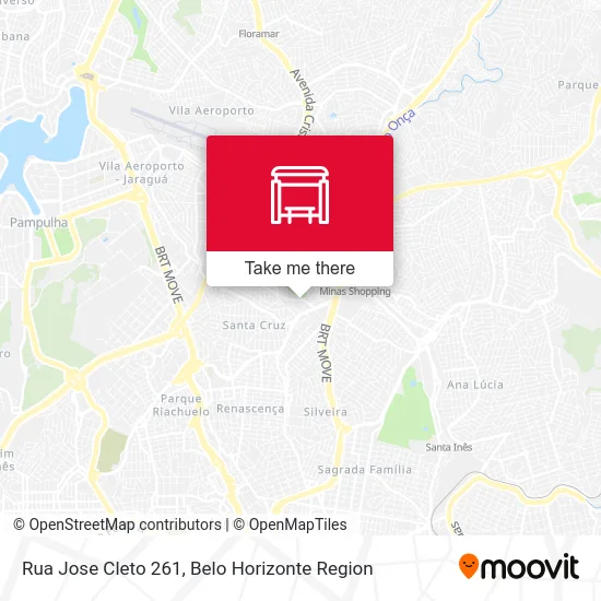 Rua Jose Cleto 261 map