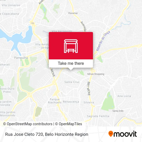 Rua Jose Cleto 720 map
