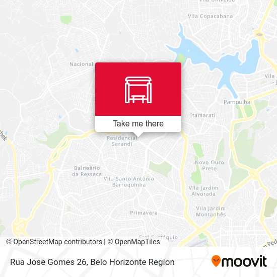 Rua Jose Gomes 26 map