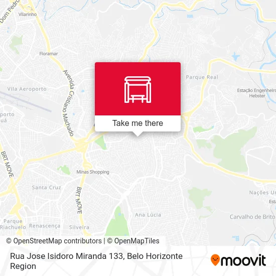 Rua Jose Isidoro Miranda 133 map