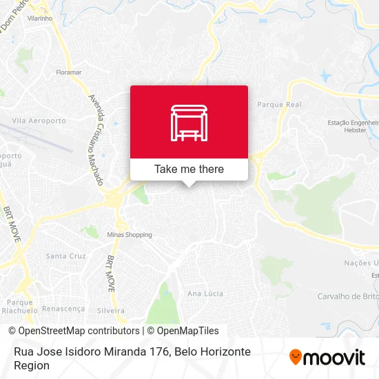 Rua Jose Isidoro Miranda 176 map