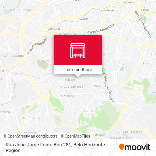 Rua Jose Jorge Fonte Boa 281 map