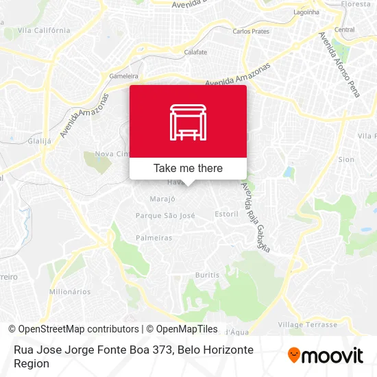 Rua Jose Jorge Fonte Boa 373 map
