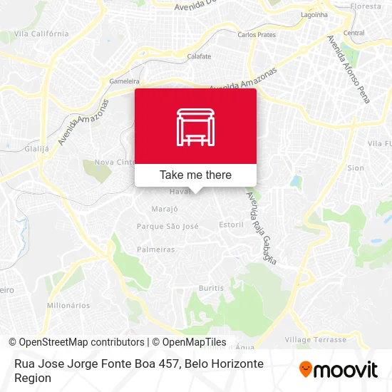 Rua Jose Jorge Fonte Boa 457 map
