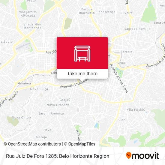 Rua Juiz De Fora 1285 map