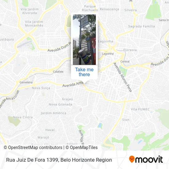 Rua Juiz De Fora 1399 map