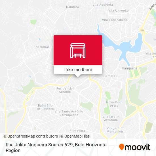 Rua Julita Nogueira Soares 629 map
