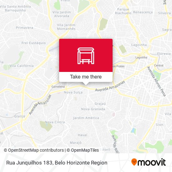 Rua Junquilhos 183 map