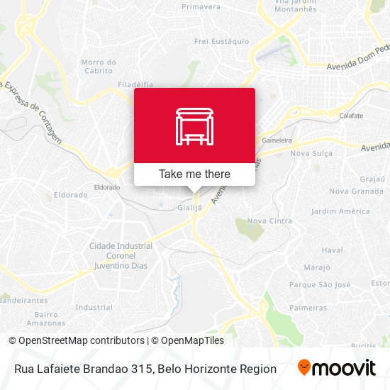 Rua Lafaiete Brandao 315 map